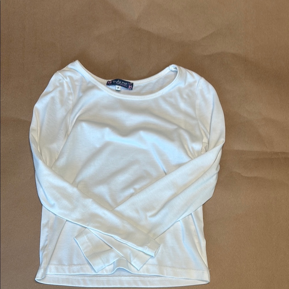 The Children's Place White Long Sleeve Tee